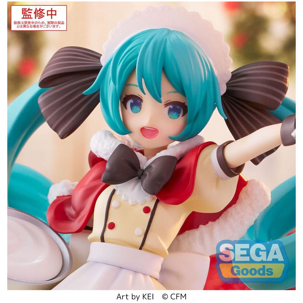 Character Vocal Series 01: Hatsune Miku Luminasta PVC Statue Hatsune Miku Christmas 2025 20 cm - The Happy Toy Store