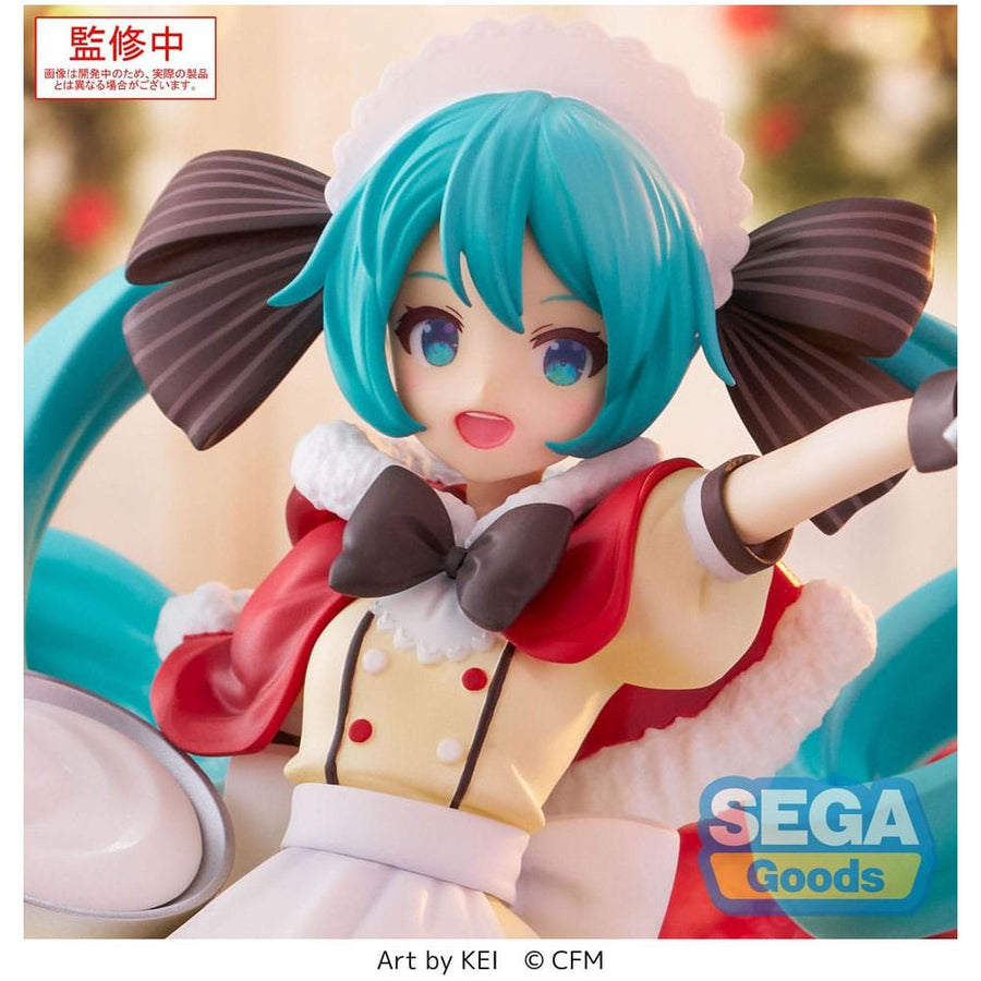 Character Vocal Series 01: Hatsune Miku Luminasta PVC Statue Hatsune Miku Christmas 2025 20 cm - The Happy Toy Store
