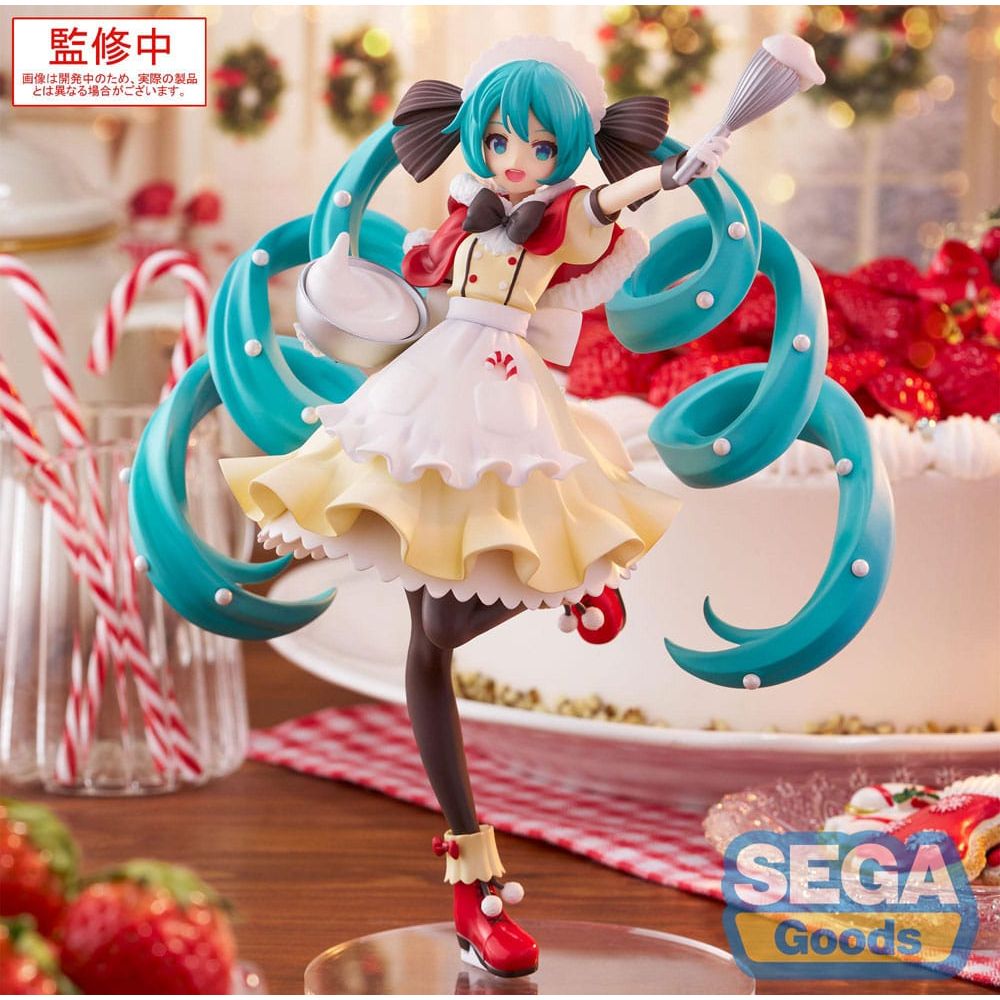 Character Vocal Series 01: Hatsune Miku Luminasta PVC Statue Hatsune Miku Christmas 2025 20 cm - The Happy Toy Store