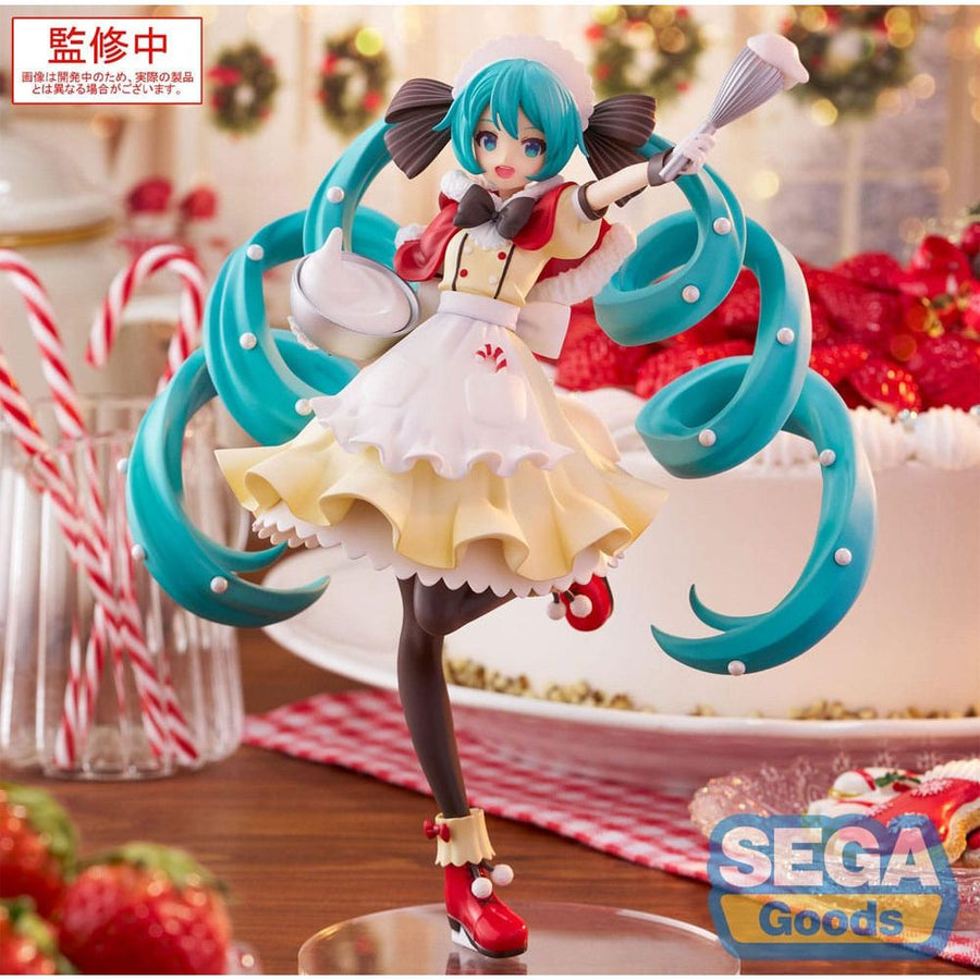 Character Vocal Series 01: Hatsune Miku Luminasta PVC Statue Hatsune Miku Christmas 2025 20 cm - The Happy Toy Store