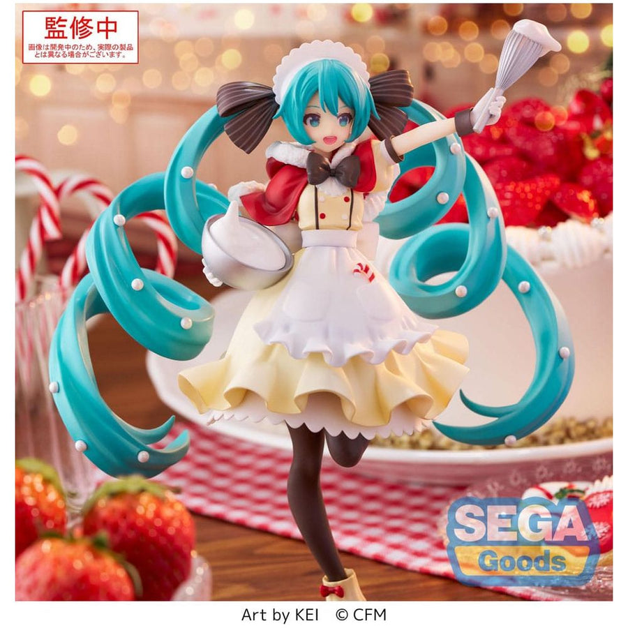 Character Vocal Series 01: Hatsune Miku Luminasta PVC Statue Hatsune Miku Christmas 2025 20 cm - The Happy Toy Store