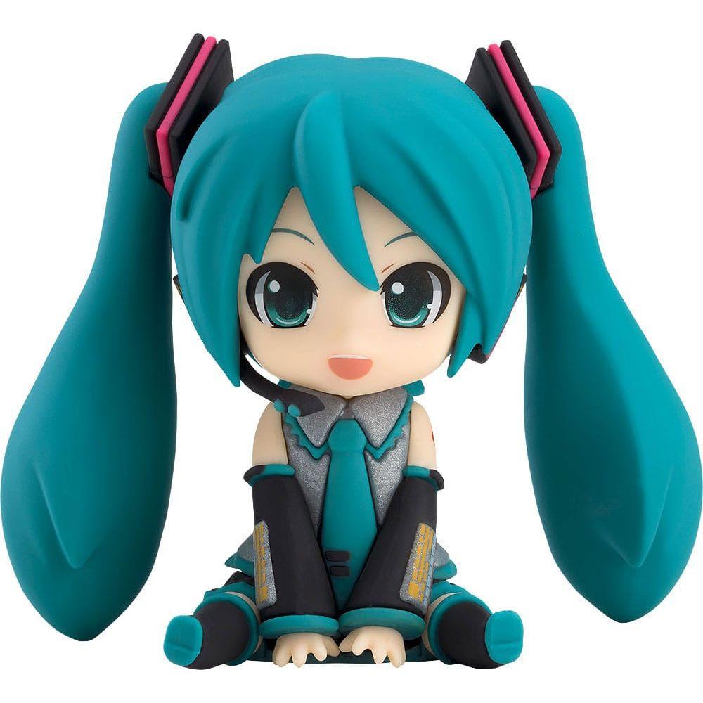 Character Vocal Series 01: Hatsune Miku Piapro Characters Rubber Mascot Nendroid Plus Mini Figure Hatsune Miku 8 cm - The Happy Toy Store