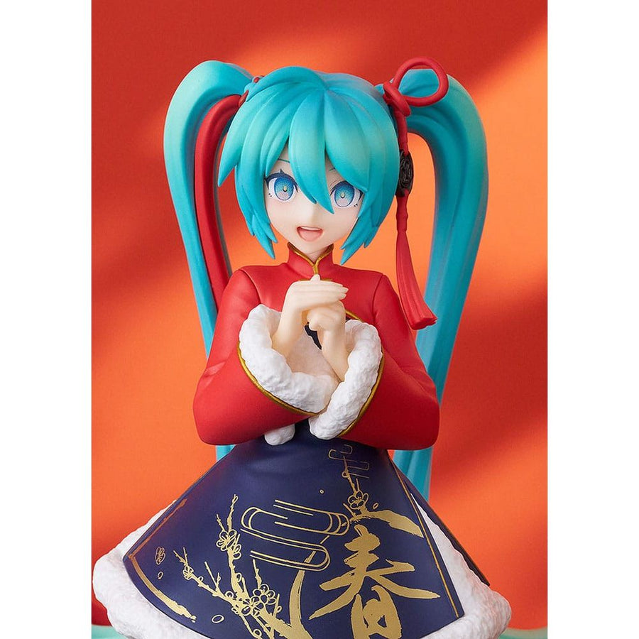 Character Vocal Series 01: Hatsune Miku Pop Up Parade PVC Statue Hatsune Miku: Sourxuan Chinese New Year Ver. 17 cm - The Happy Toy Store