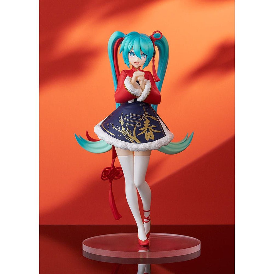 Character Vocal Series 01: Hatsune Miku Pop Up Parade PVC Statue Hatsune Miku: Sourxuan Chinese New Year Ver. 17 cm - The Happy Toy Store