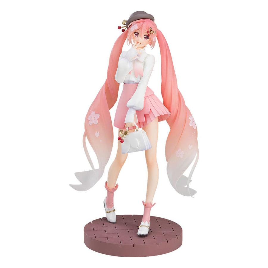 Character Vocal Series 01: Hatsune Miku Pop Up Parade PVC Statue Sakura Miku: Hanami Outfit Ver. 23 cm - The Happy Toy Store