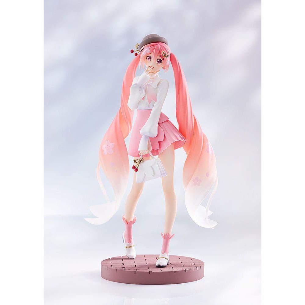 Character Vocal Series 01: Hatsune Miku Pop Up Parade PVC Statue Sakura Miku: Hanami Outfit Ver. 23 cm - The Happy Toy Store