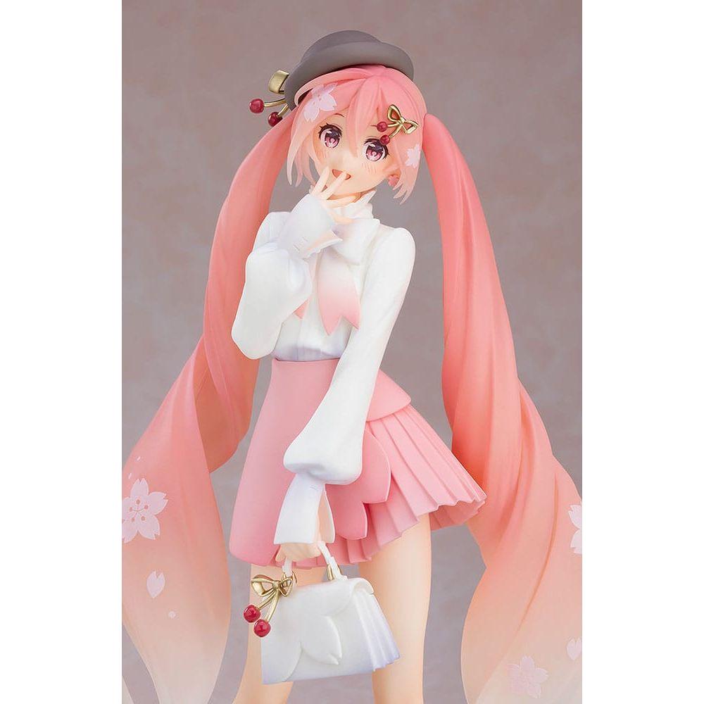 Character Vocal Series 01: Hatsune Miku Pop Up Parade PVC Statue Sakura Miku: Hanami Outfit Ver. 23 cm - The Happy Toy Store