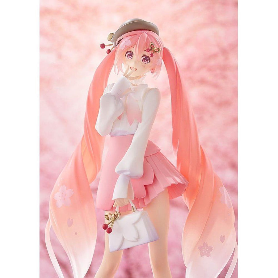 Character Vocal Series 01: Hatsune Miku Pop Up Parade PVC Statue Sakura Miku: Hanami Outfit Ver. 23 cm - The Happy Toy Store