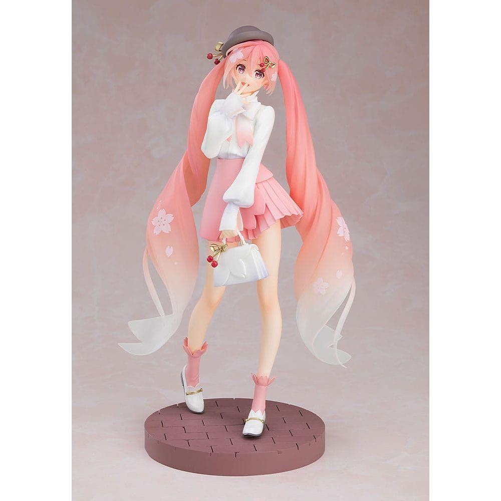 Character Vocal Series 01: Hatsune Miku Pop Up Parade PVC Statue Sakura Miku: Hanami Outfit Ver. 23 cm - The Happy Toy Store