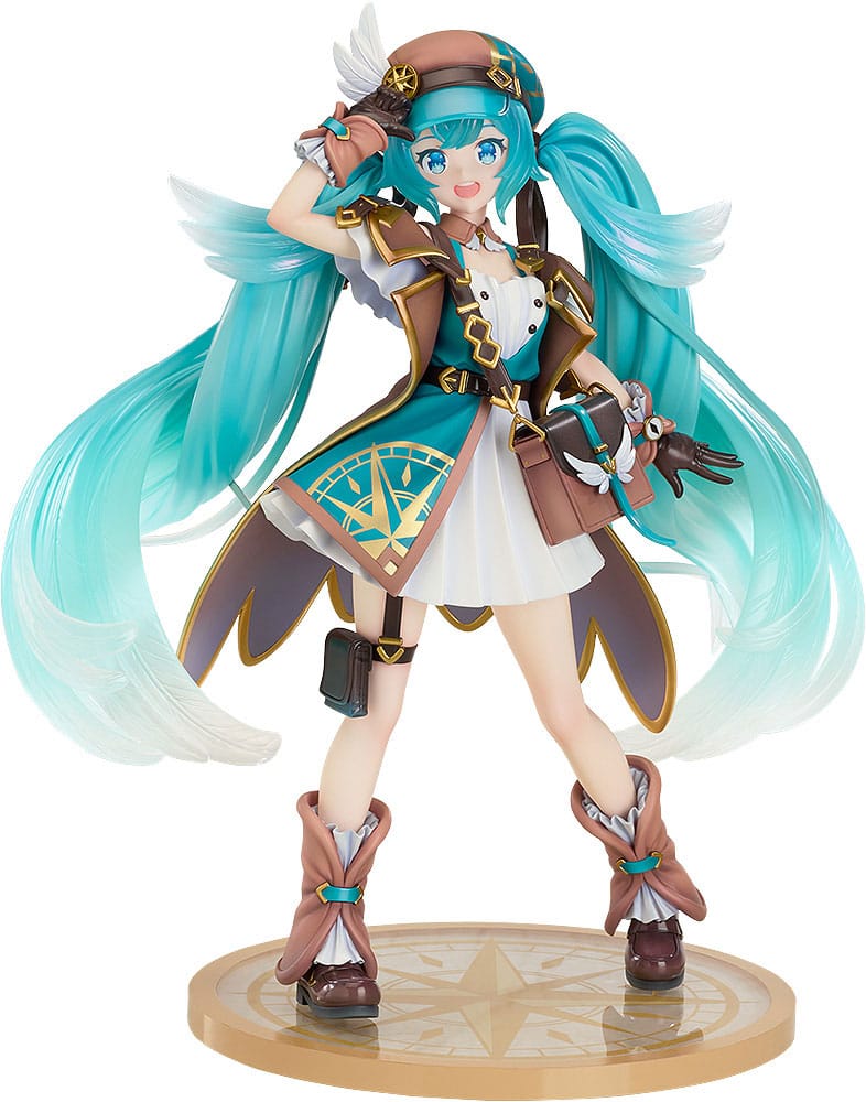 Character Vocal Series 01: Hatsune Miku PVC Statue 1/7 Hatsune Miku: 100th Adventure Ver. 25 cm - The Happy Toy Store