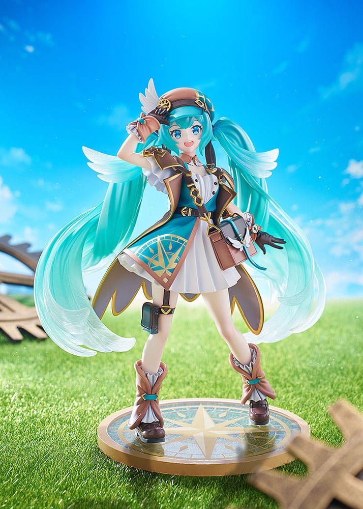 Character Vocal Series 01: Hatsune Miku PVC Statue 1/7 Hatsune Miku: 100th Adventure Ver. 25 cm - The Happy Toy Store