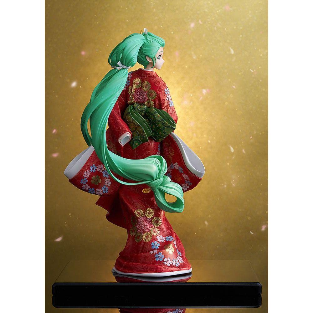 Character Vocal Series 01: Hatsune Miku PVC Statue 1/7 Hatsune Miku: Beauty Looking Back Miku Ver. 28 cm - The Happy Toy Store