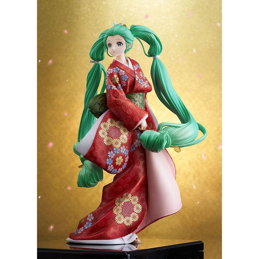 Character Vocal Series 01: Hatsune Miku PVC Statue 1/7 Hatsune Miku: Beauty Looking Back Miku Ver. 28 cm - The Happy Toy Store