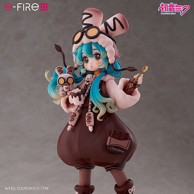Character Vocal Series 01: Hatsune Miku PVC Statue Hatsune Miku Marshmallow Hot Cocoa 22 cm - The Happy Toy Store
