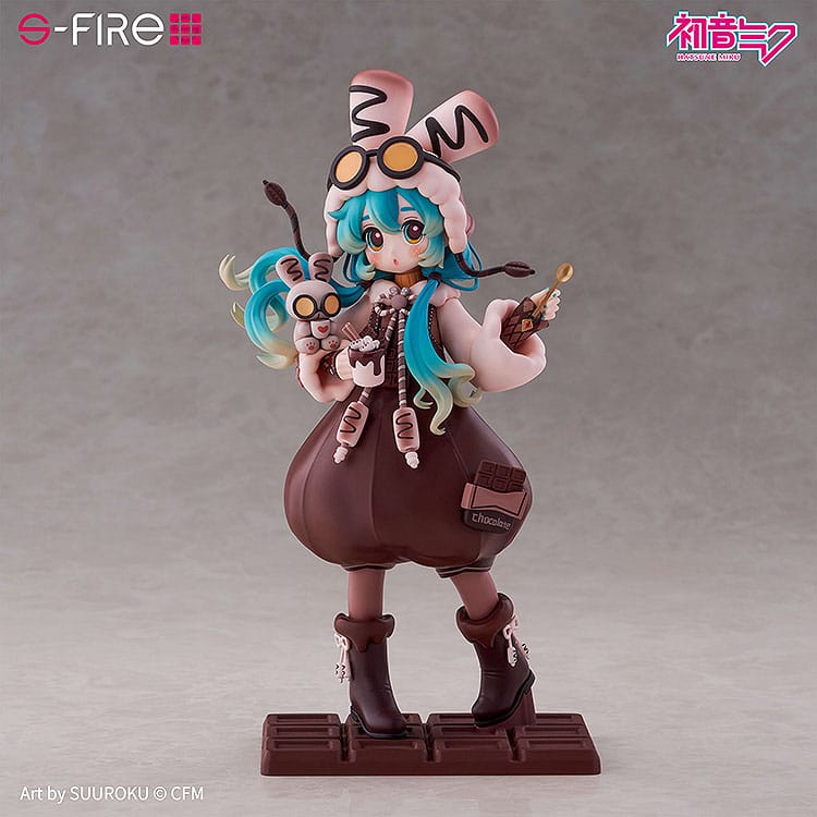 Character Vocal Series 01: Hatsune Miku PVC Statue Hatsune Miku Marshmallow Hot Cocoa 22 cm - The Happy Toy Store