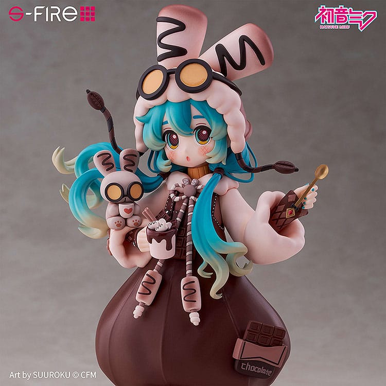 Character Vocal Series 01: Hatsune Miku PVC Statue Hatsune Miku Marshmallow Hot Cocoa 22 cm - The Happy Toy Store