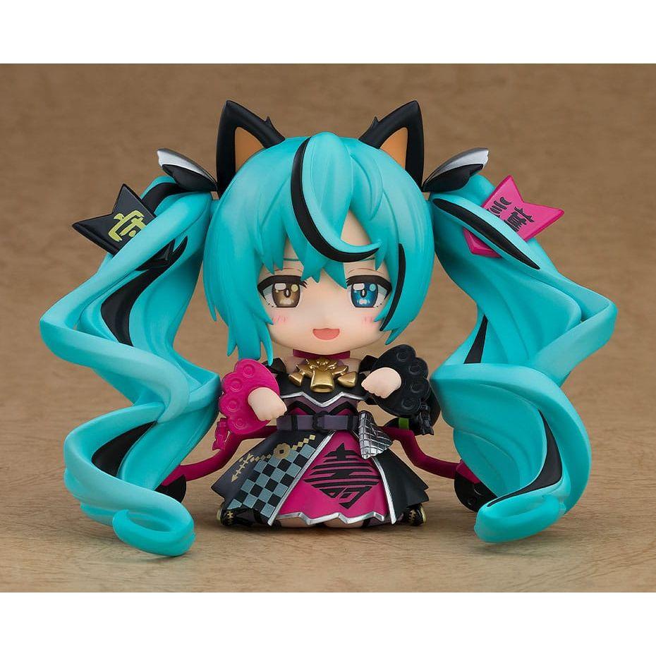 Character Vocal Series 01 Nendoroid Action Figure Hatsune Miku: Black Maneki Miku Ver. 10 cm - The Happy Toy Store