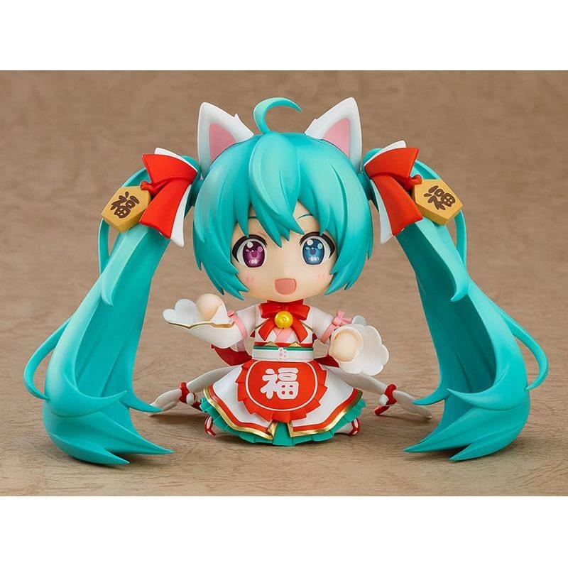 Character Vocal Series 01 Nendoroid Action Figure Hatsune Miku: Maneki Miku Ver. 10 cm - The Happy Toy Store