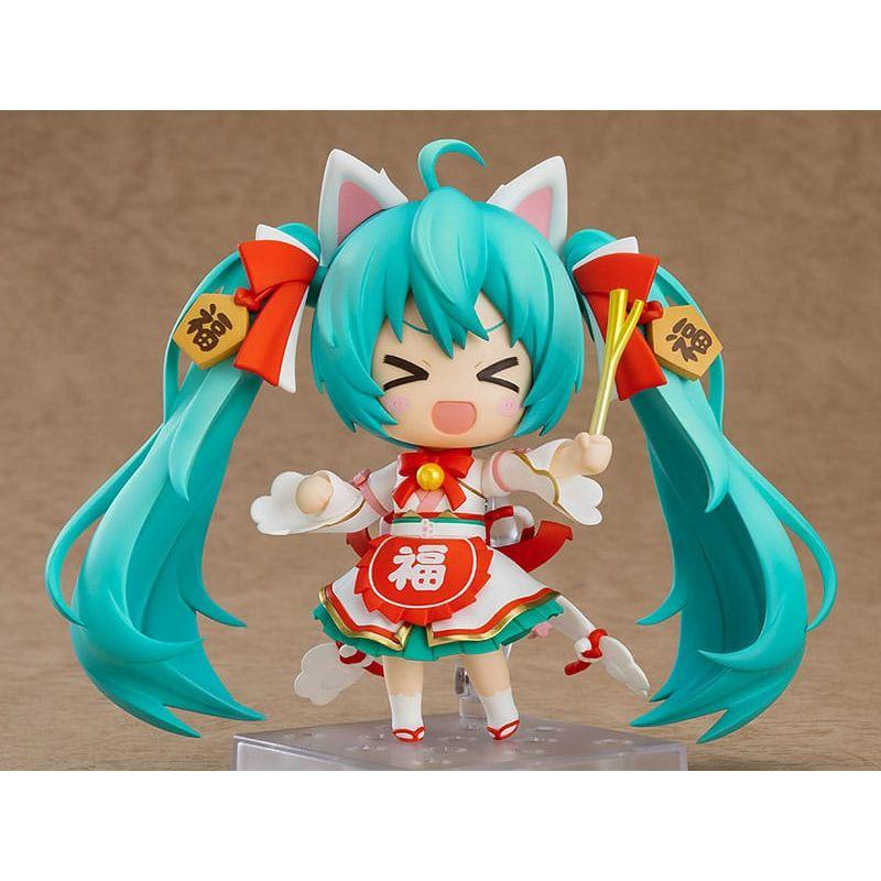 Character Vocal Series 01 Nendoroid Action Figure Hatsune Miku: Maneki Miku Ver. 10 cm - The Happy Toy Store