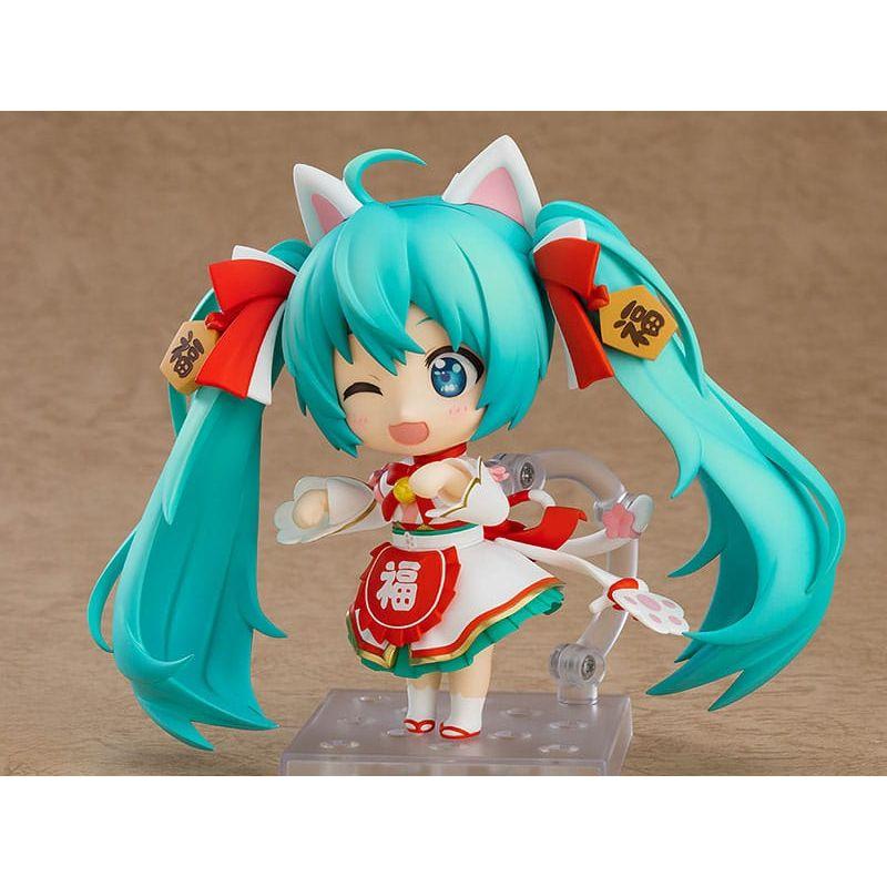 Character Vocal Series 01 Nendoroid Action Figure Hatsune Miku: Maneki Miku Ver. 10 cm - The Happy Toy Store