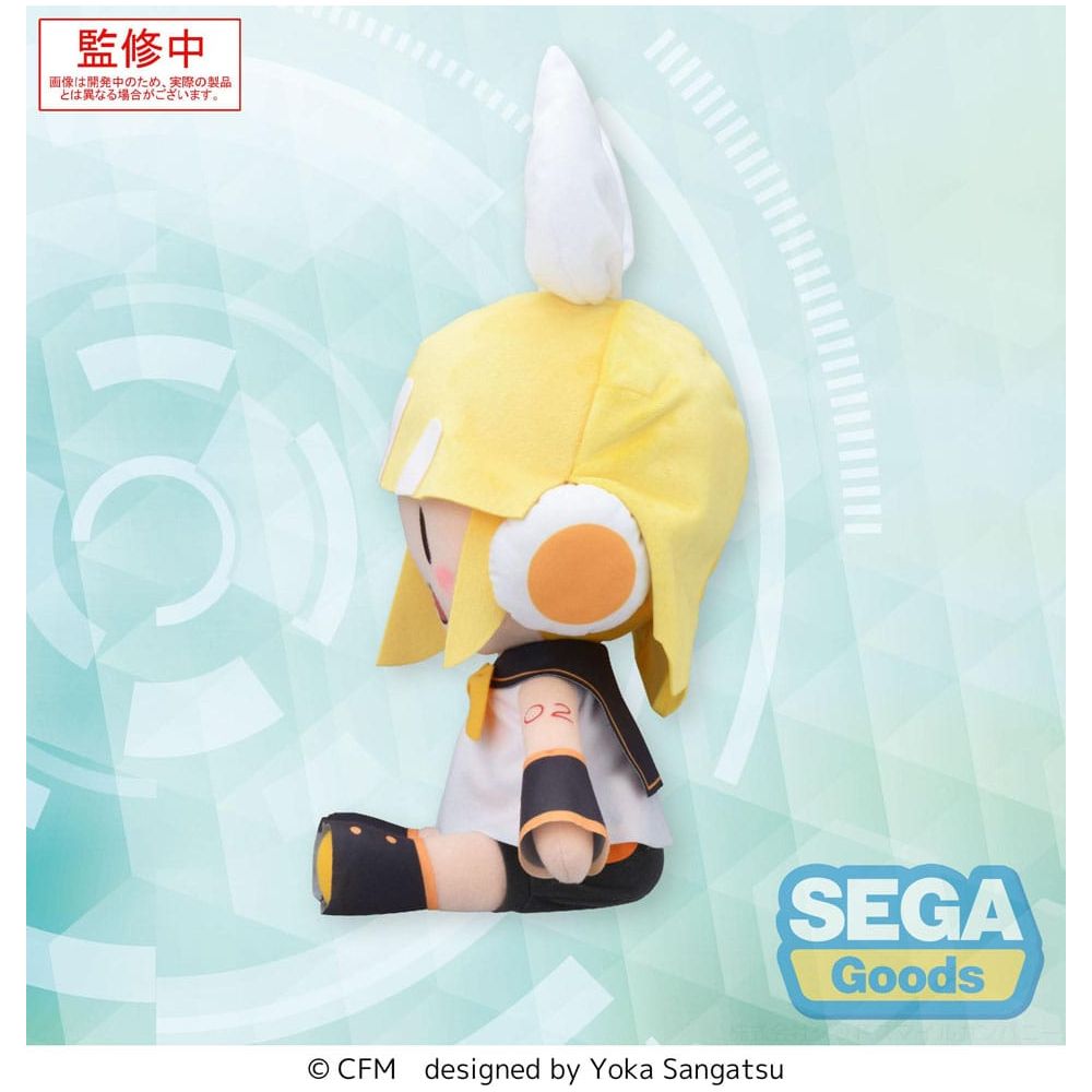 Character Vocal Series 02: Kagamine Rin/Len Fuwa Petit MEJ Plush Figure Kagamine Rin 32 cm - The Happy Toy Store
