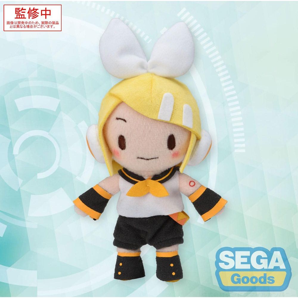 Character Vocal Series 02: Kagamine Rin/Len Fuwa Petit Mini Plush Figure Kagamine Rin (EX) 17 cm - The Happy Toy Store