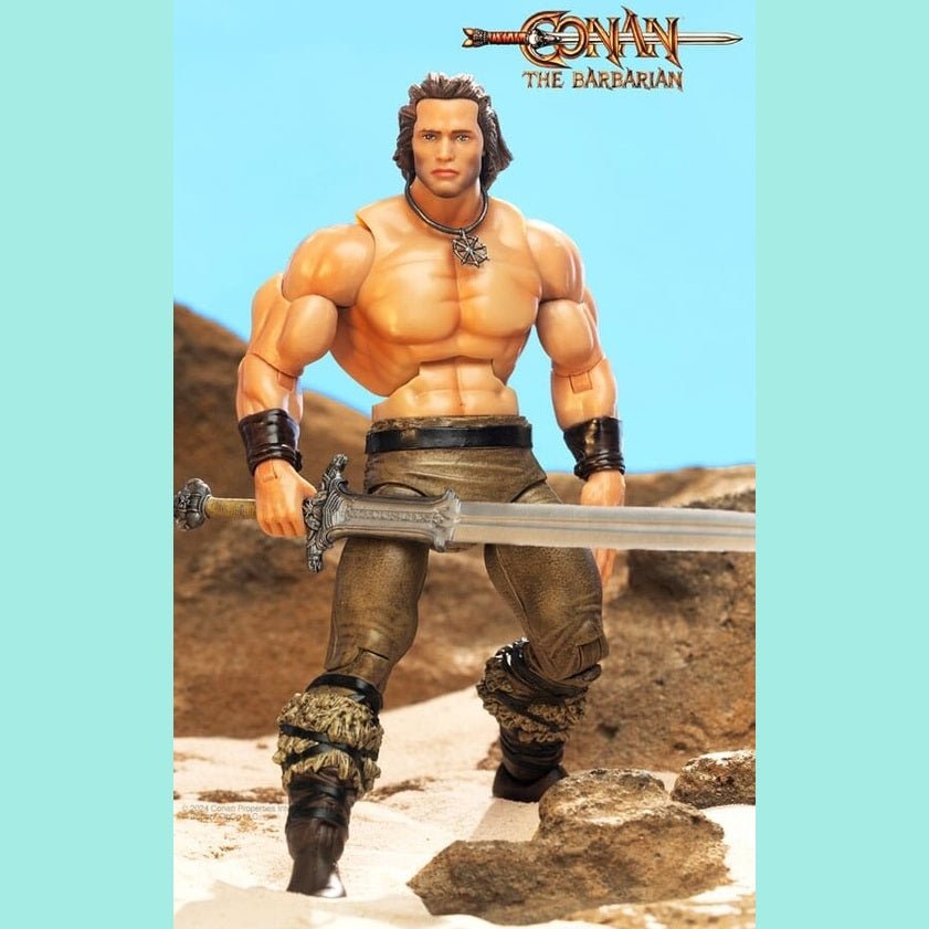 Conan the Barbarian 1982 Deluxe Action Figure Conan Iconic Pose 18 cm - The Happy Toy Store