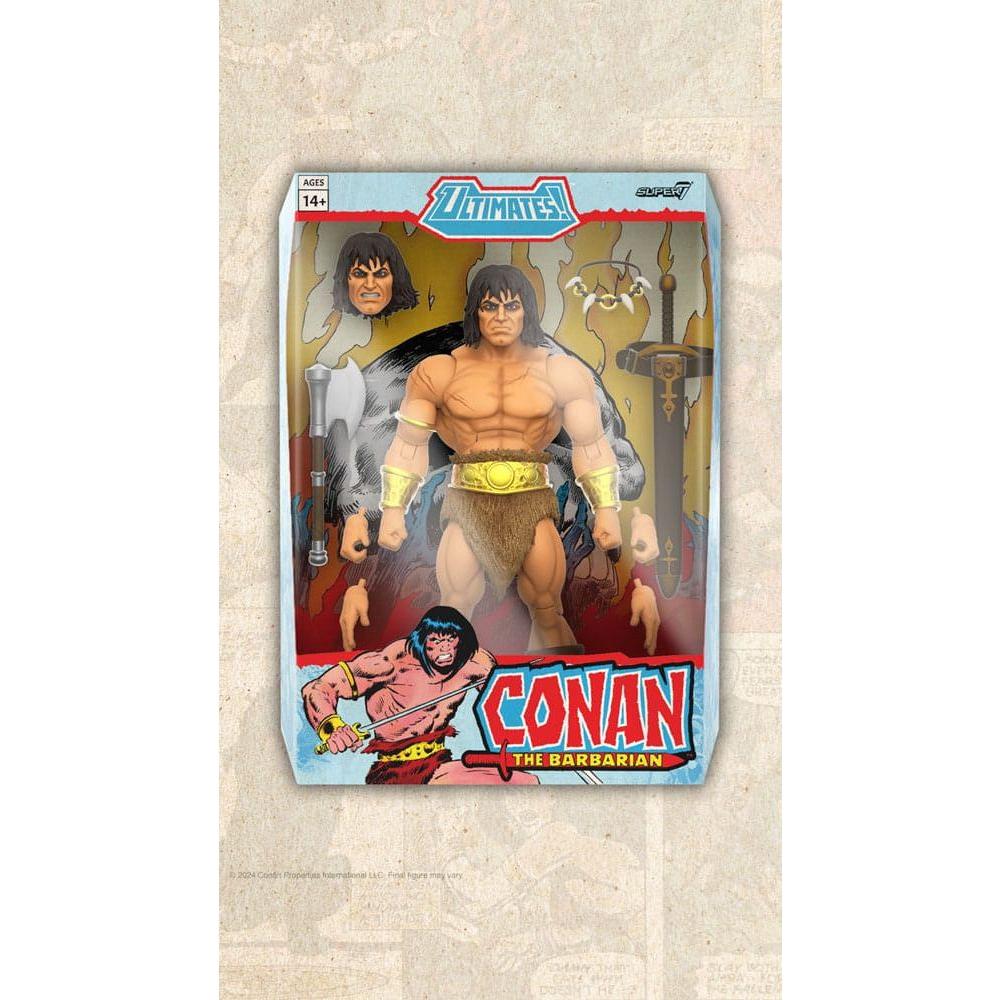 Conan the Barbarian Ultimates Action Figure Conan The Barbarian 18 cm - The Happy Toy Store