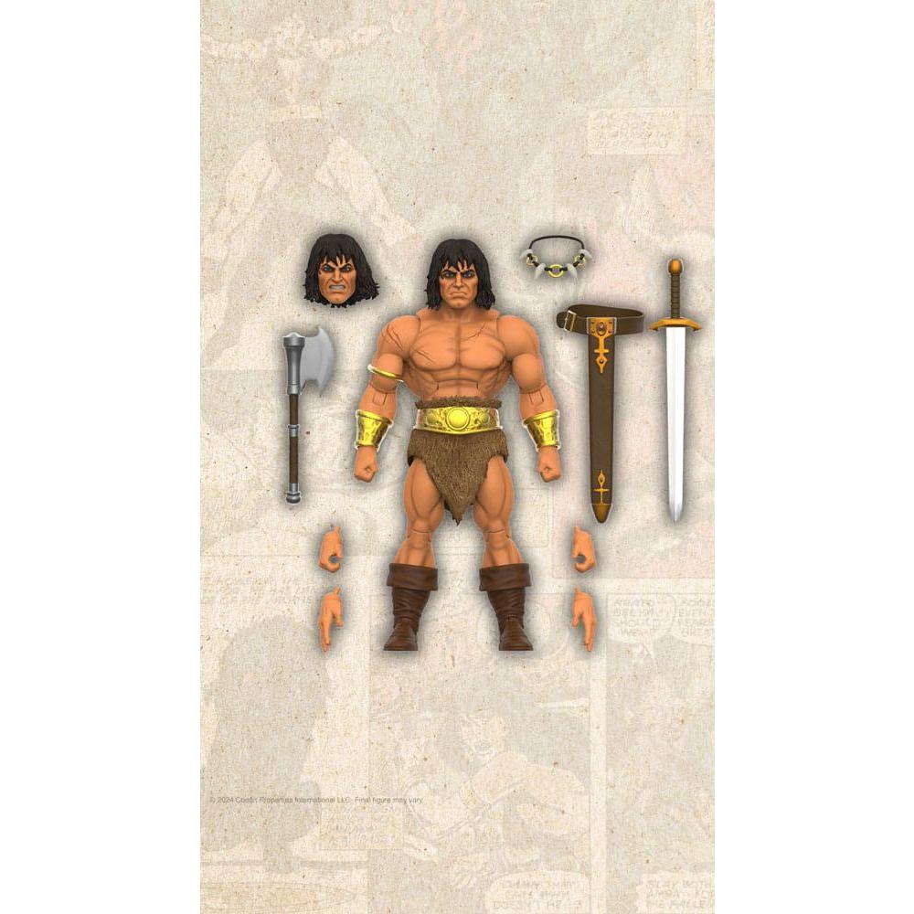 Conan the Barbarian Ultimates Action Figure Conan The Barbarian 18 cm - The Happy Toy Store