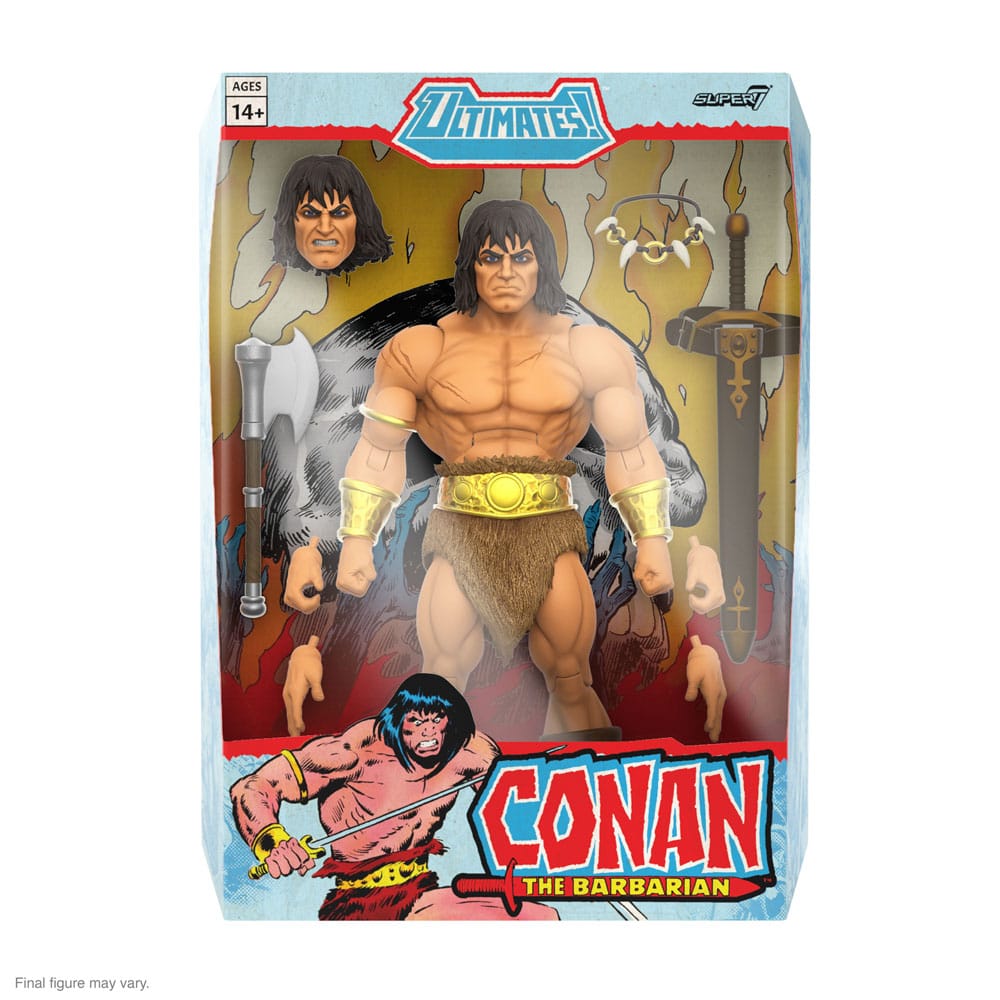 Conan the Barbarian Ultimates Action Figure Conan The Barbarian 18 cm - The Happy Toy Store