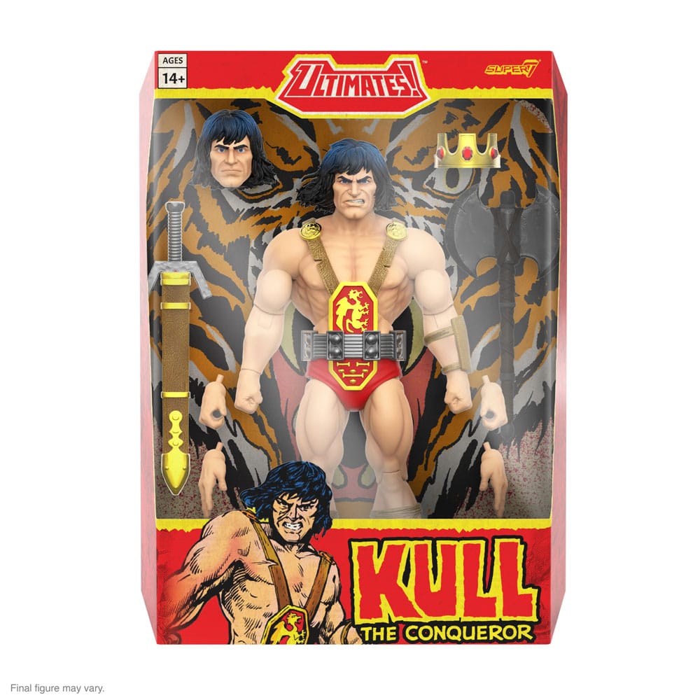 Conan the Barbarian Ultimates Action Figure Kull The Conqueror 18 cm - The Happy Toy Store