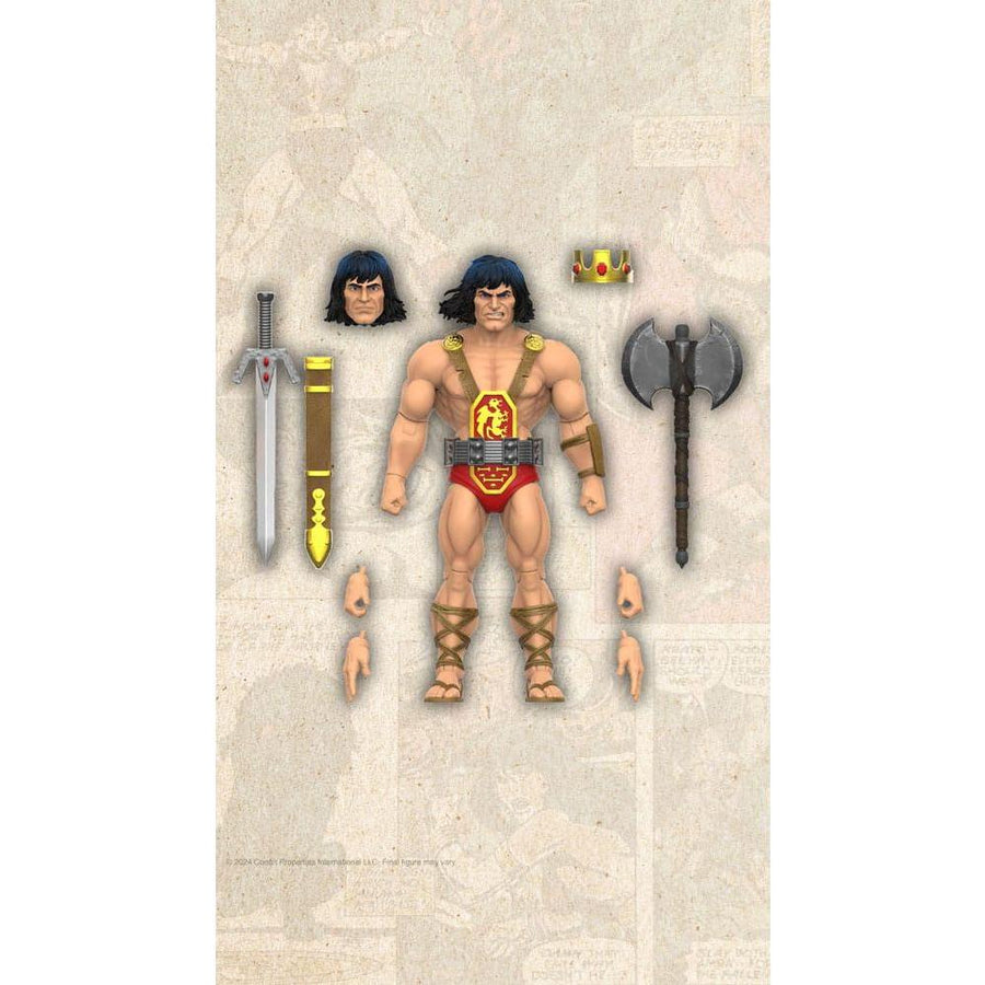 Conan the Barbarian Ultimates Action Figure Kull The Conqueror 18 cm - The Happy Toy Store