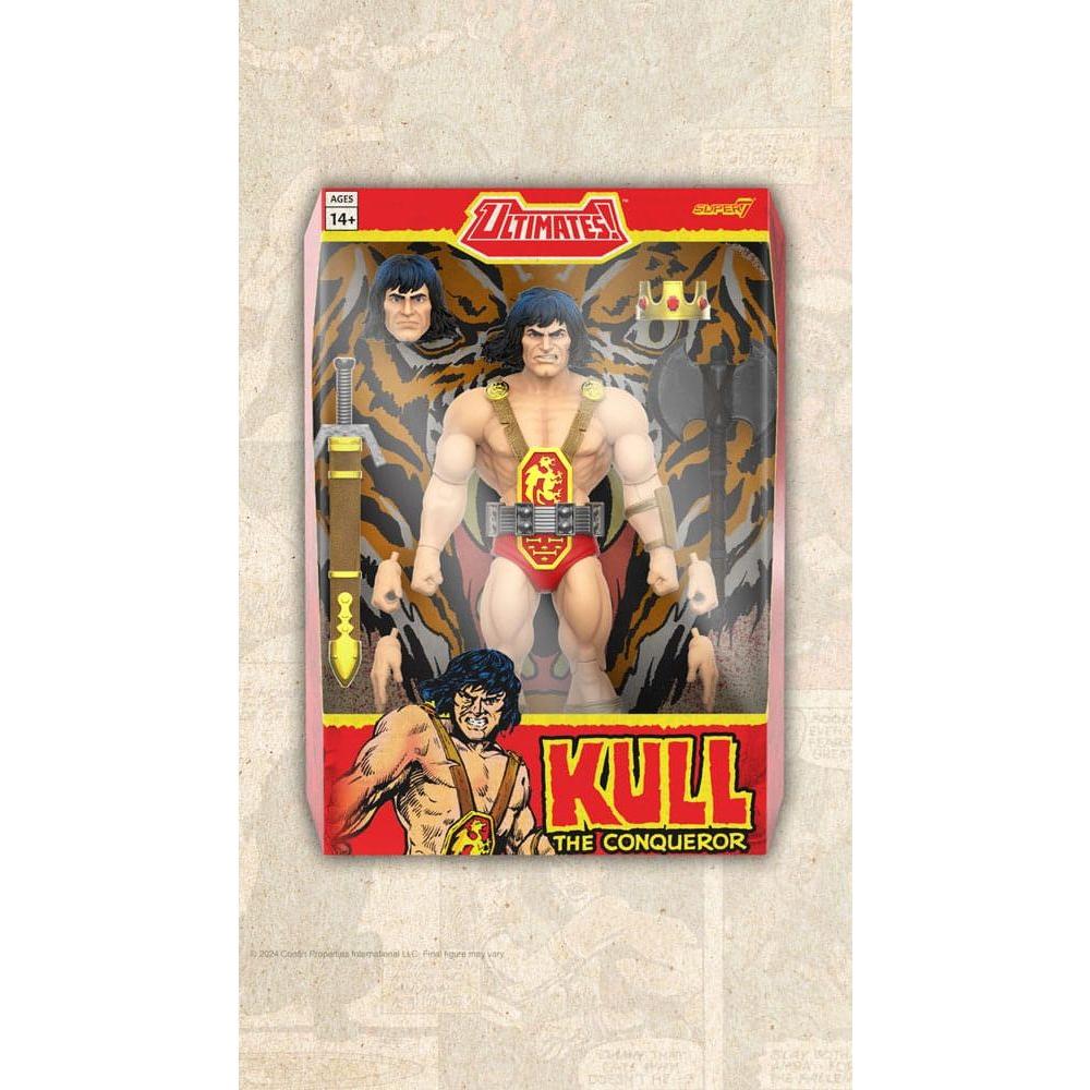 Conan the Barbarian Ultimates Action Figure Kull The Conqueror 18 cm - The Happy Toy Store