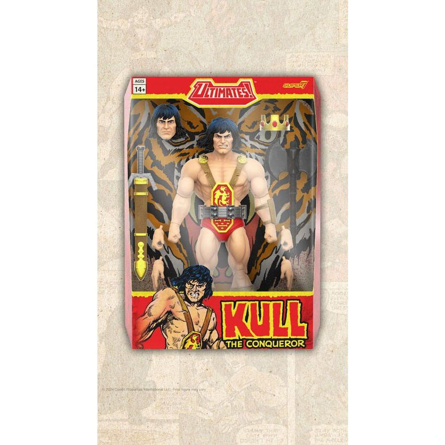 Conan the Barbarian Ultimates Action Figure Kull The Conqueror 18 cm - The Happy Toy Store