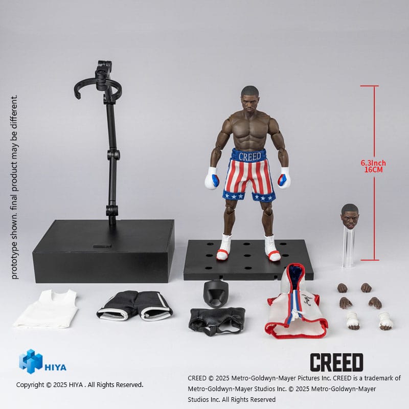 Creed (2015) Exquisite Super Series Action Figure 1/12 Adonis Creed 16 cm - The Happy Toy Store