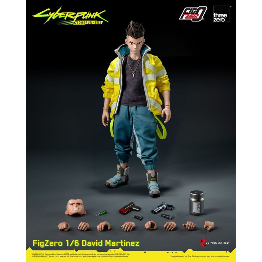 Cyberpunk: Edgerunners FigZero Action Figure 1/6 David Martinez 28 cm - The Happy Toy Store