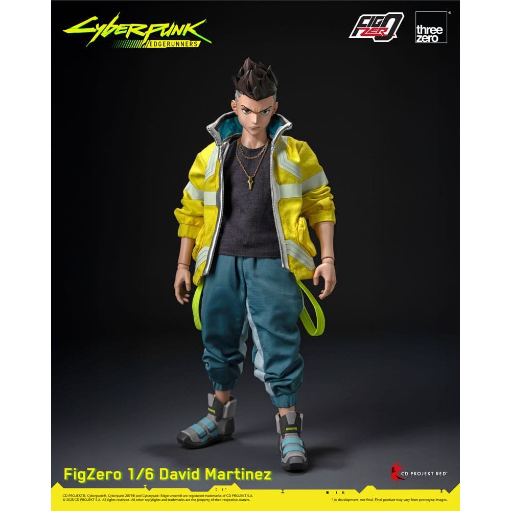 Cyberpunk: Edgerunners FigZero Action Figure 1/6 David Martinez 28 cm - The Happy Toy Store
