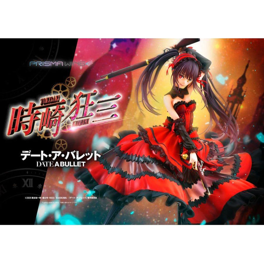 Date A Live Fragment: Date A Bullet Prisma Wing PVC Statue 1/7 Kurumi Tokisaki 27 cm - The Happy Toy Store