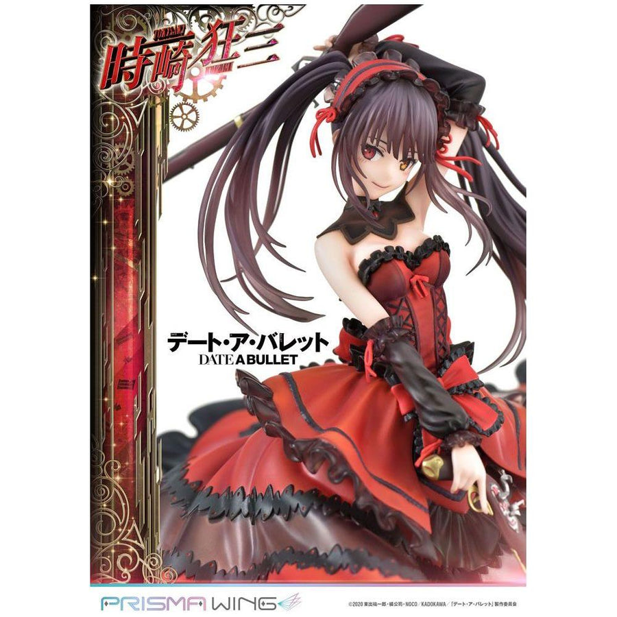 Date A Live Fragment: Date A Bullet Prisma Wing PVC Statue 1/7 Kurumi Tokisaki 27 cm - The Happy Toy Store