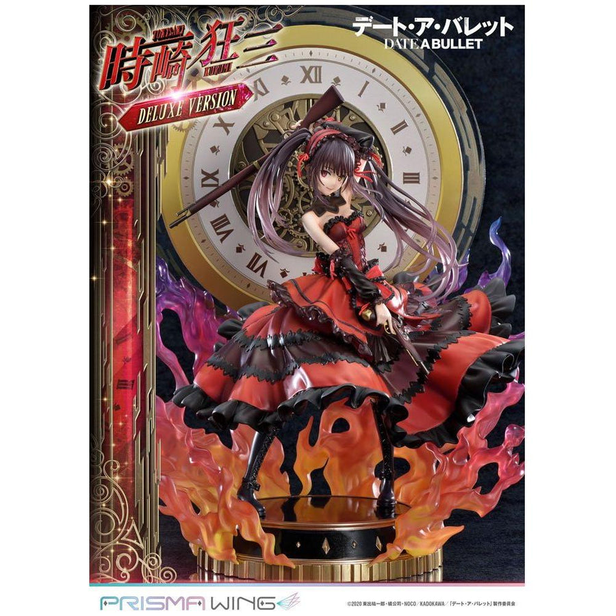 Date A Live Fragment: Date A Bullet Prisma Wing PVC Statue 1/7 Kurumi Tokisaki Deluxe Version 37 cm - The Happy Toy Store