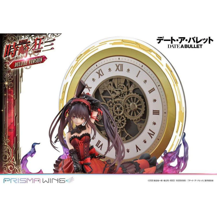 Date A Live Fragment: Date A Bullet Prisma Wing PVC Statue 1/7 Kurumi Tokisaki Deluxe Version 37 cm - The Happy Toy Store