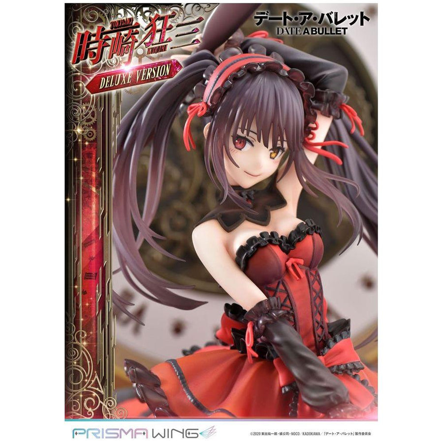 Date A Live Fragment: Date A Bullet Prisma Wing PVC Statue 1/7 Kurumi Tokisaki Deluxe Version 37 cm - The Happy Toy Store