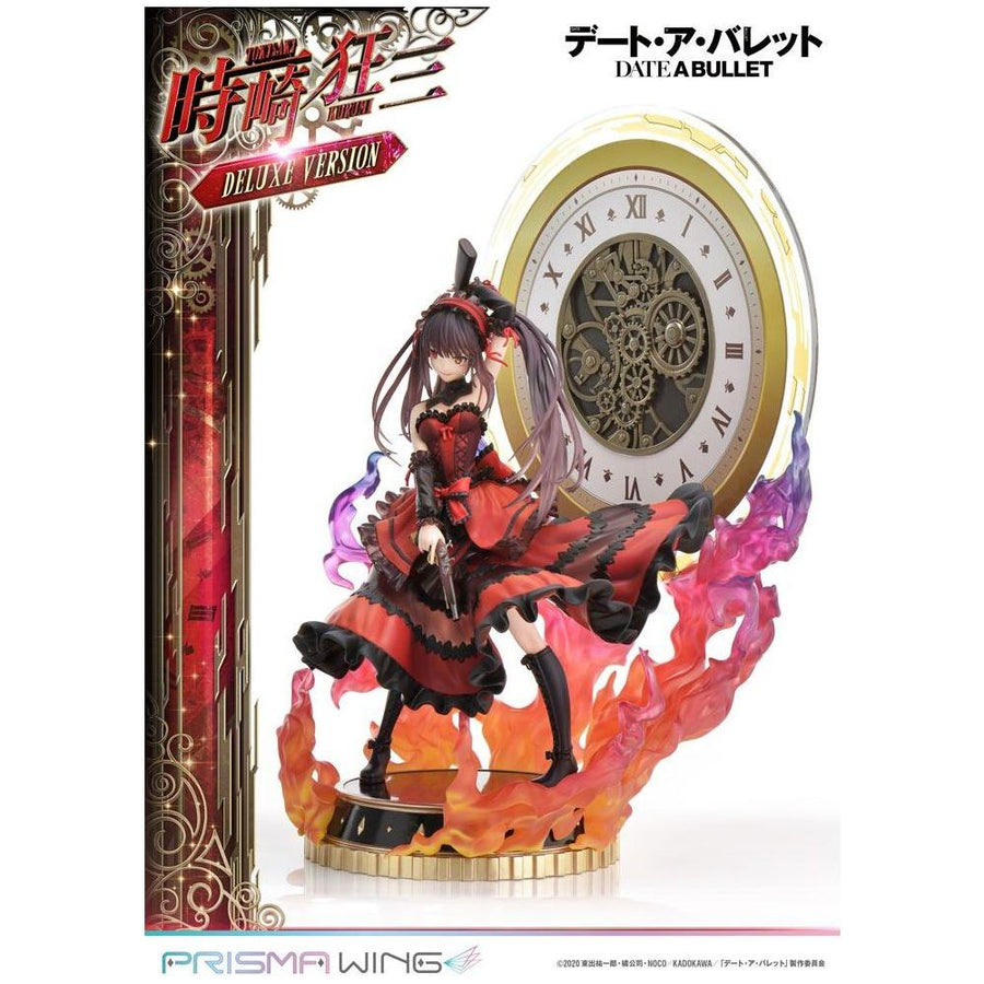 Date A Live Fragment: Date A Bullet Prisma Wing PVC Statue 1/7 Kurumi Tokisaki Deluxe Version 37 cm - The Happy Toy Store