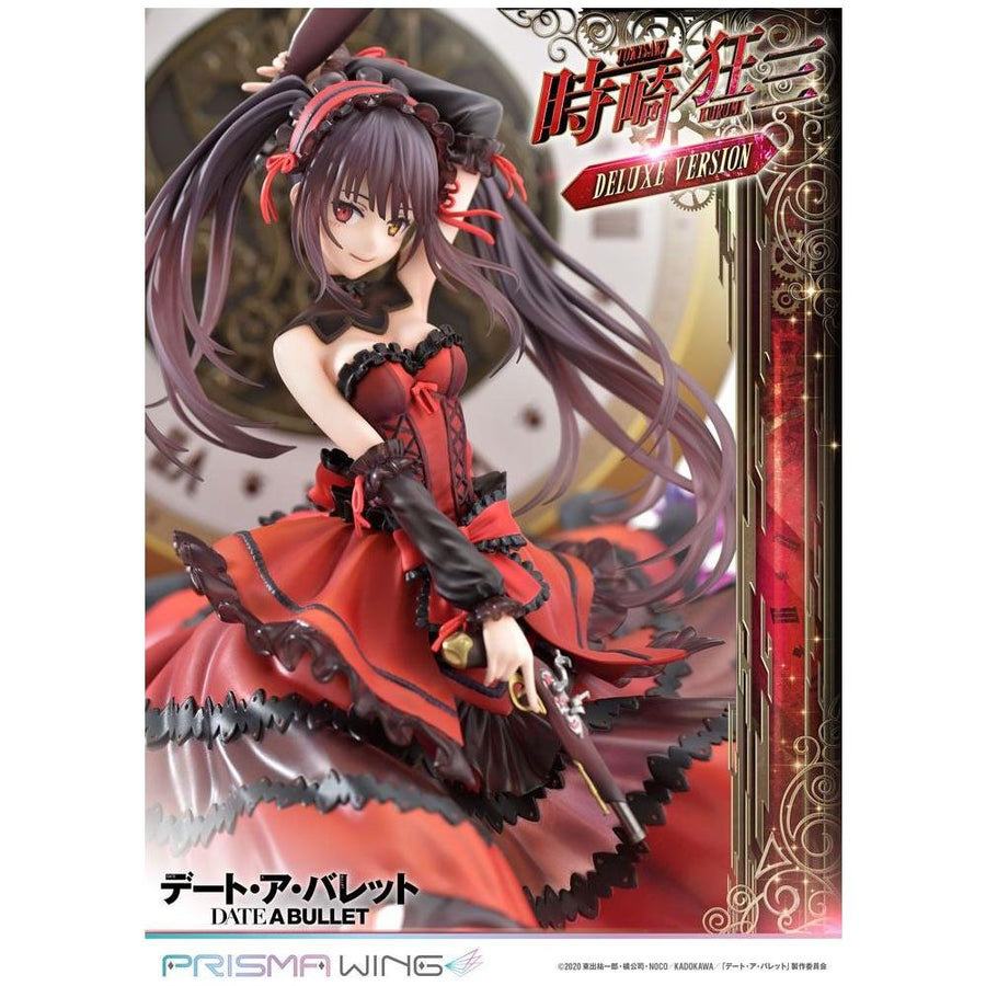 Date A Live Fragment: Date A Bullet Prisma Wing PVC Statue 1/7 Kurumi Tokisaki Deluxe Version 37 cm - The Happy Toy Store