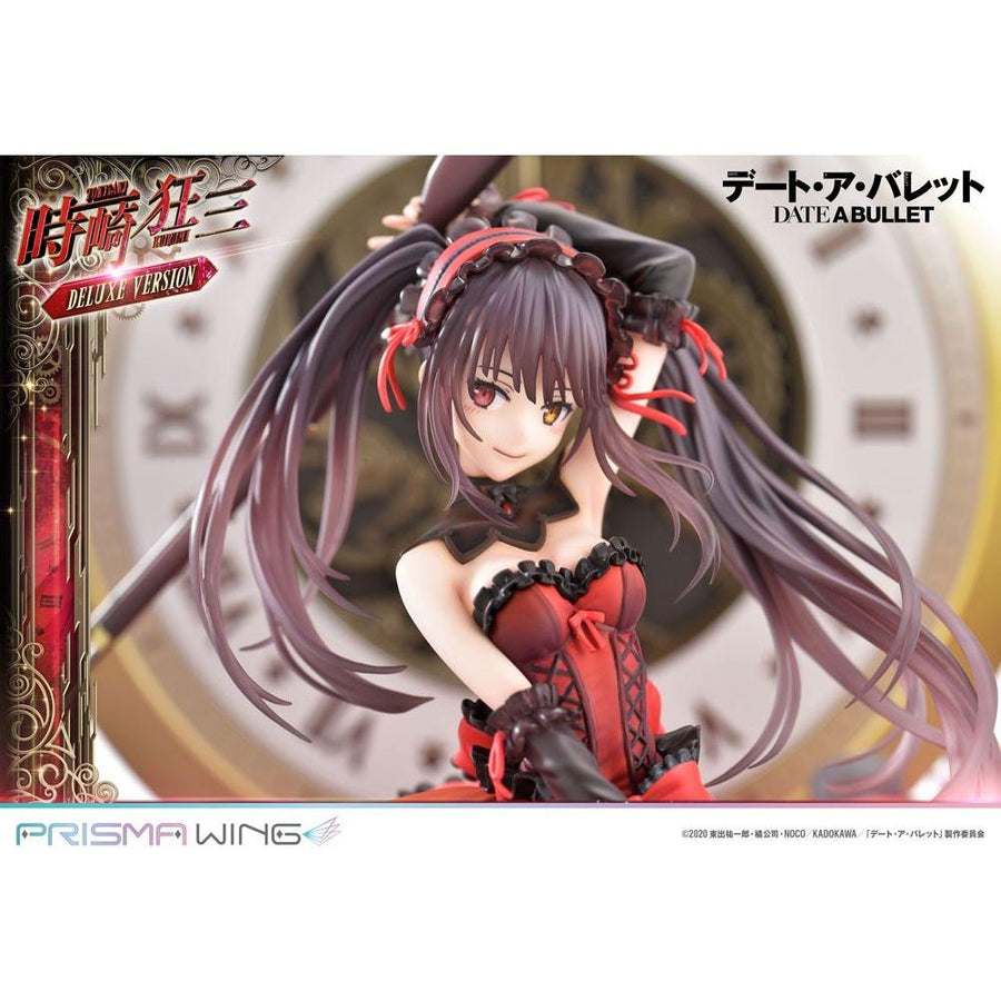 Date A Live Fragment: Date A Bullet Prisma Wing PVC Statue 1/7 Kurumi Tokisaki Deluxe Version 37 cm - The Happy Toy Store