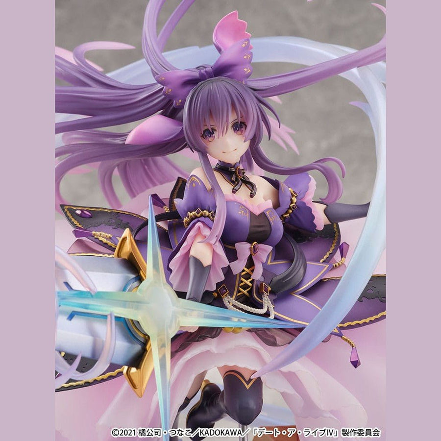 Date A Live IV SHIBUYA SCRAMBLE FIGURE PVC Statue 1/6 Tohka Yatogami Princess Amethyst Dress Ver. 32 cm - The Happy Toy Store