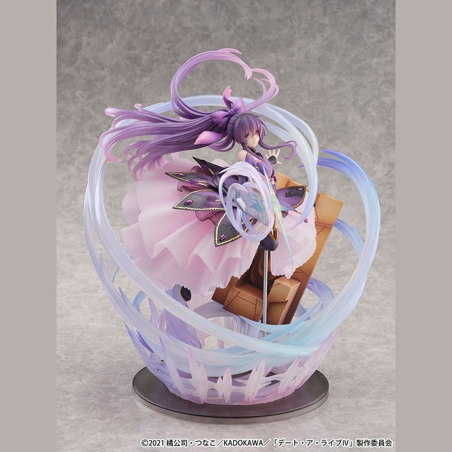 Date A Live IV SHIBUYA SCRAMBLE FIGURE PVC Statue 1/6 Tohka Yatogami Princess Amethyst Dress Ver. 32 cm - The Happy Toy Store