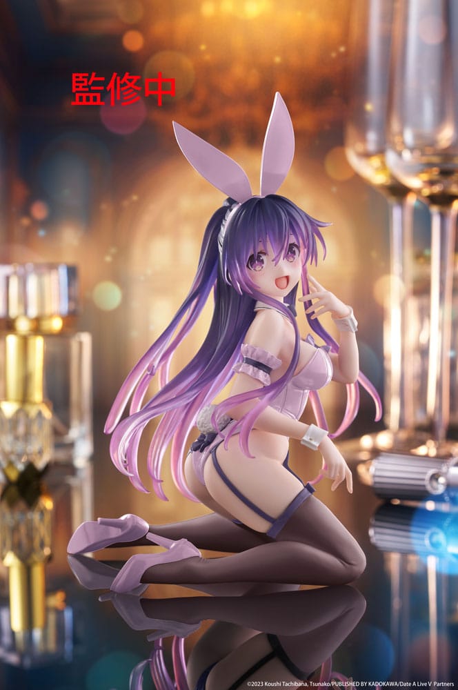 Date A Live PVC Statue Desktop Cute Figure Tohka Yatogami (Bunny Ver.) Renewal 13 cm - The Happy Toy Store