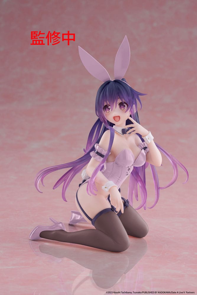 Date A Live PVC Statue Desktop Cute Figure Tohka Yatogami (Bunny Ver.) Renewal 13 cm - The Happy Toy Store
