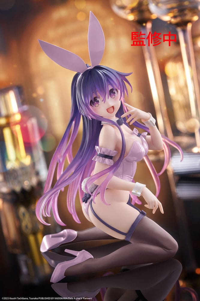 Date A Live PVC Statue Desktop Cute Figure Tohka Yatogami (Bunny Ver.) Renewal 13 cm - The Happy Toy Store